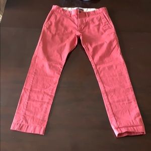 Salmon/pink J.Crew Chinos - NEVER WORN!